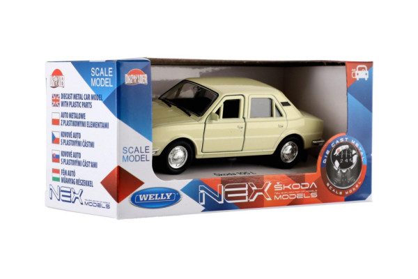 Hračka Škoda 105L kov/plast 11cm 1:39