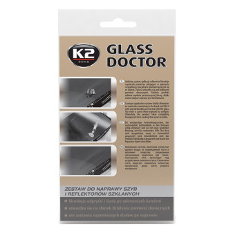 Sada na opravu čelního skla K2 GLASS DOCTOR 0,8ml