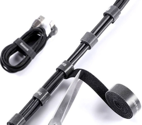 Páska stahovací - suchý zip, 1m, šířka 19mm