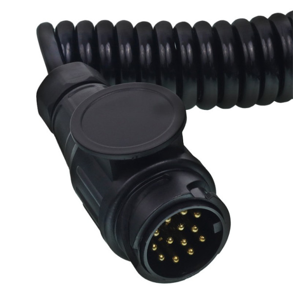 Kabel elektrický 13/12V se zásuvkou/zástrčkou plast 1,5m