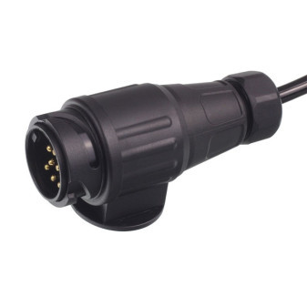 Kabel elektrický 13/12V se zásuvkou/zástrčkou plast 3m