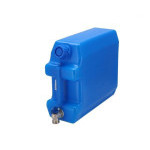 Nádrž na vodu 10L s kovovým kohoutem úzký 3/4" - kanystr - mondrá