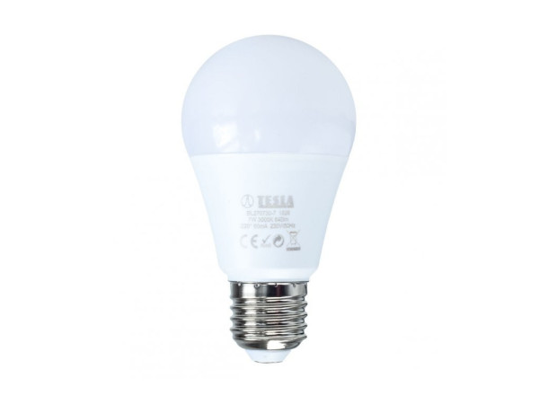 Žárovka TESLA bytová LED BULB E27, 14W, 230V, 1521lm, 25 000h, 3000K teplá bílá 220st