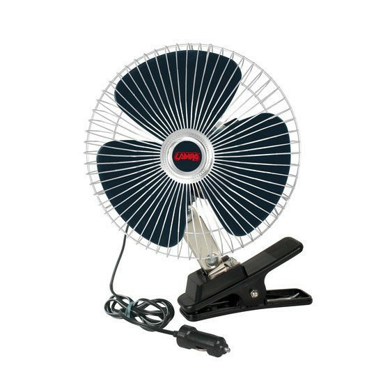 Ventilátor 24V kovový 8" s klipsem, průměr 200mm