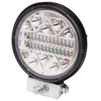 Svítilna pracovní kulatá 34 LED, 10-30V, 34*3W, D=112mm