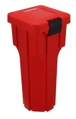 Schránka na hasící přístroj 6 kg 595*265*284 červený