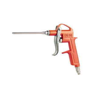 Ofukovací pistole dlouhá 80 mm – kovové tělo, připojení 1/4", pro kompresory