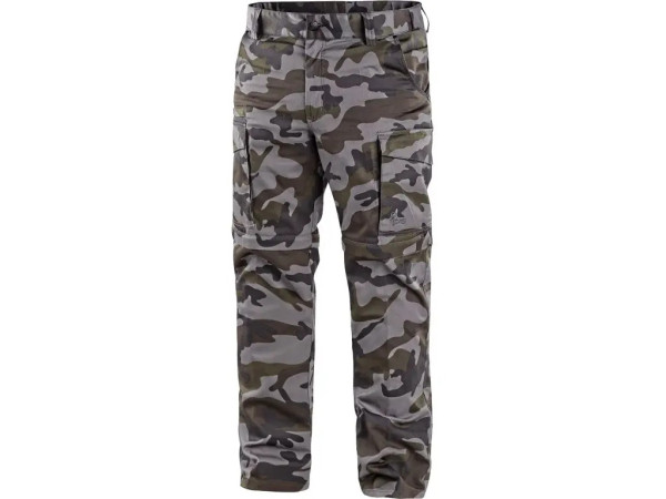 Kalhoty CXS CAMO, pánské, maskáčové, s odepínacími nohavicemi, vel. 62
