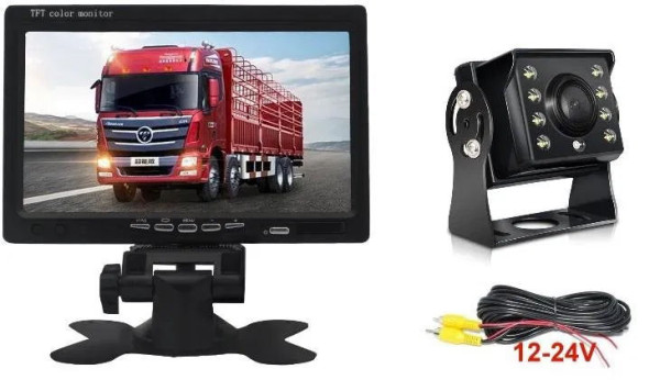 Kamera couvací s monitorem Xtech TFT-700X 12-24V
