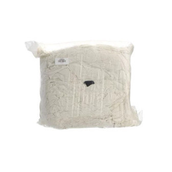Hadry čisticí - balík 10kg bílá bavlna premium
