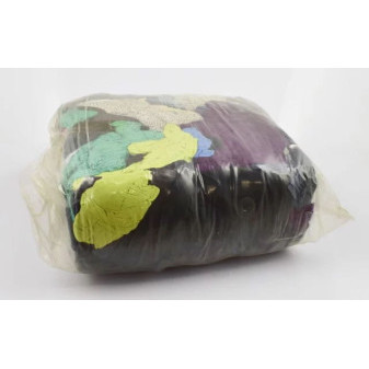 Hadry čistící - balík 10kg barevná bavlna tvrdá