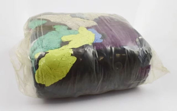 Hadry čistící - balík 10kg barevná bavlna tvrdá