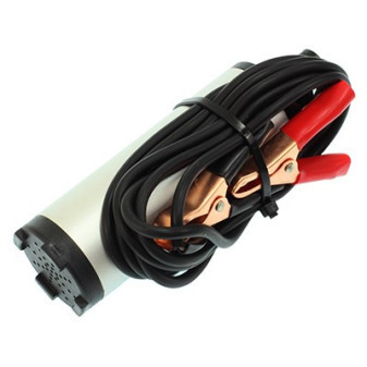 Čerpadlo elektrické na palivo 12V bez filtru 30L/min průměr 53.5 mm