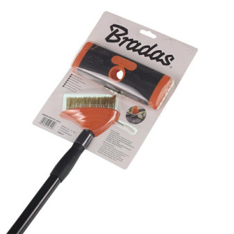 Kartáč drátěný na odstranění mechu/na dlažbu - sada