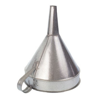 Nálevka kovová rovná, průměr 23cm, výška 36cm