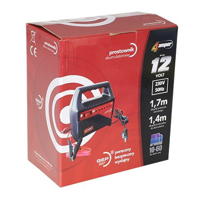 Usměrňovač 6-12V pro baterie 10Ah-60Ah