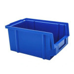 Bedýnka / box úložný 298x179x149 modrý, nosnost 4kg, plastový TYP2