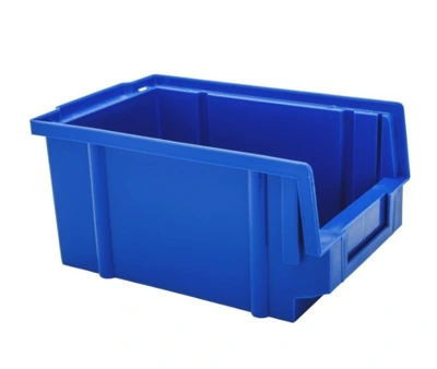 Bedýnka / box úložný 298x179x149 modrý, nosnost 4kg, plastový TYP2