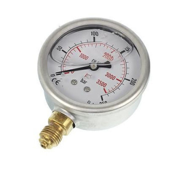 Manometr glycerinový GS 63mm M12*1.5 0-250bar