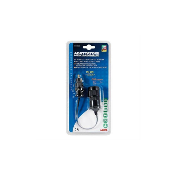 Zástrčka do zapalovače 12/24V 8A s kabelem