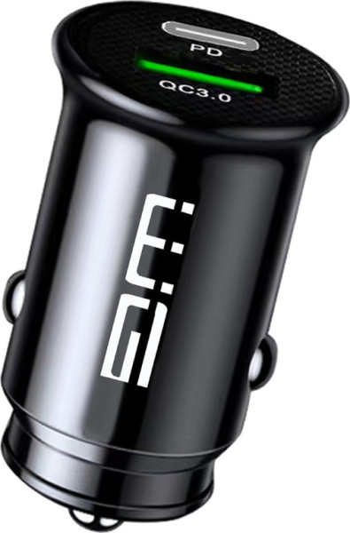 Zástrčka WG 12-24V USB-A/USB-C 3A, rychlonabíjení