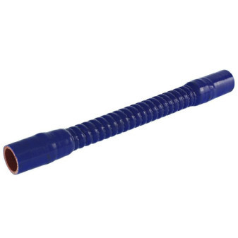 Hadice silikonová flexibilní, průměr 60 mm, délka 500 mm, modrá