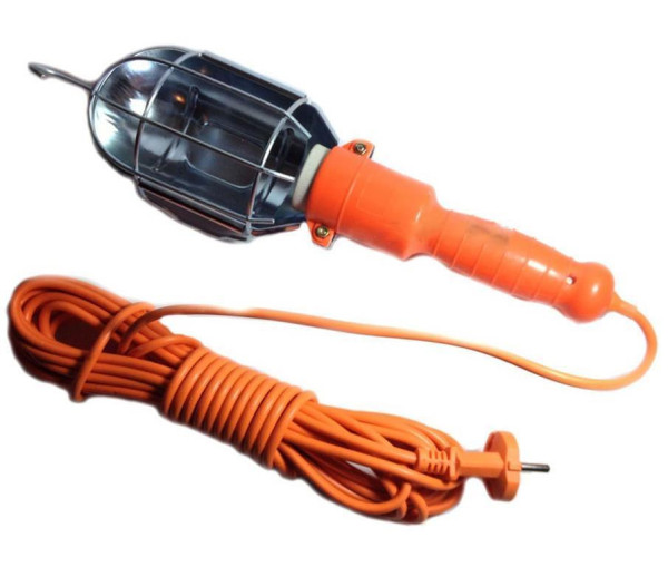 Svítilna montážní 230V 5M, bez žárovky, max 75W