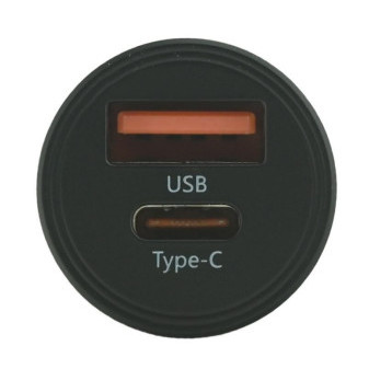 Zástrčka 12-24V USB-A / USB-C 30W, rychlonabíjecí