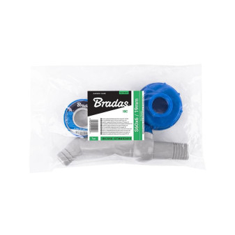 Kohoutek PP 45° na hadici pro 19mm s PTFE páskou