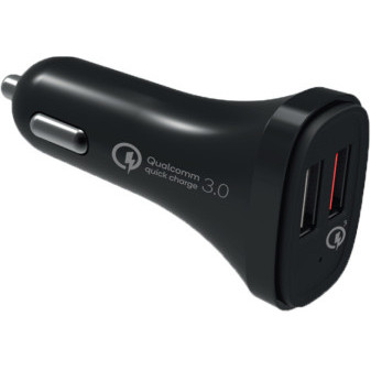 Zástrčka WG 12-24V 2xUSB-A  5,4A, rychlonabíjení