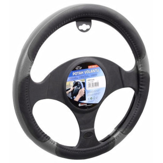 Potah volantu GRIP šedý 37-39cm