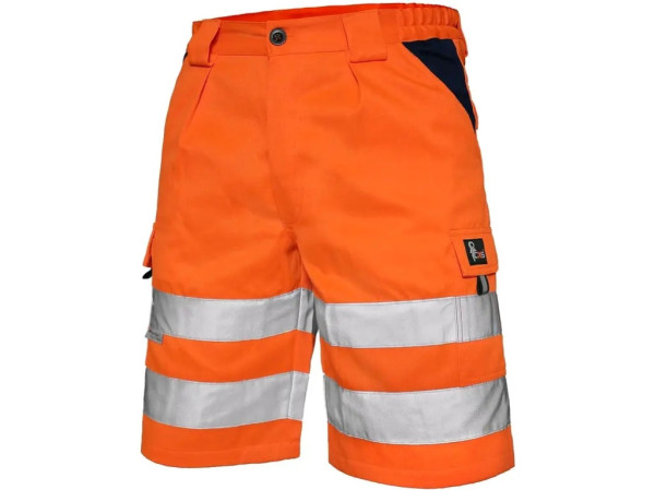 Kraťasy pánské výstražné CXS-NORWICH, oranžové, vel. 58, CANIS