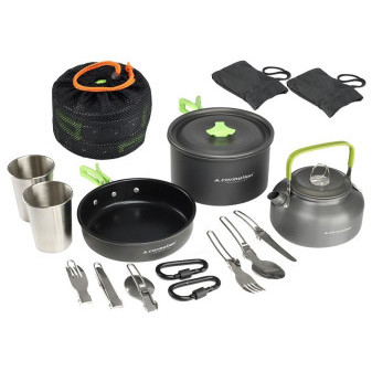 Sada nádobí kempingová COOKWARE 15 dílná
