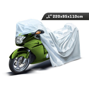 Plachta krycí na motorku L 220x95x110, 3vrstvá