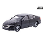Hračka Model Škoda Octavia černá 13,5x6,7cm v krabici 25x14,5x4,5cm