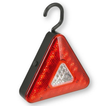 Trojuhelník výstražný 39 LED, k zavěšení 11,5x10,5x3,5cm