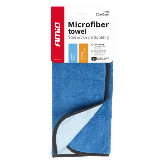 Utěrka leštící MICROFIBER 2v1, 30x40cm