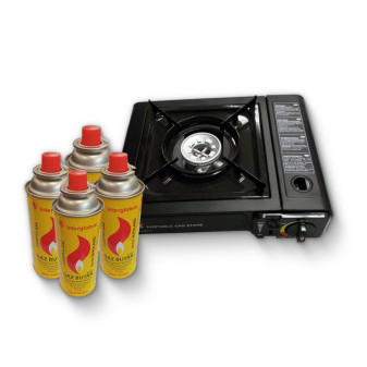 Sada plynového vařiče 605243 a 4 plynových kartuší 400ml 606149