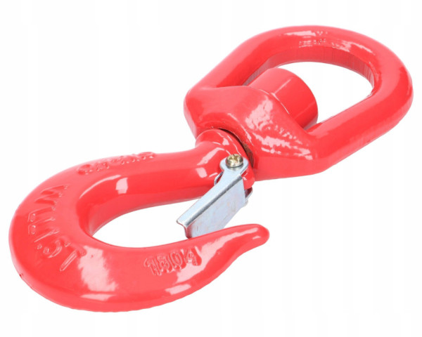 Hák řetězový 2t, oko s pojistkou, pr. 13mm