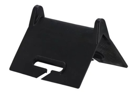 Roh ochranný plastový černý 130x100mm s uchem