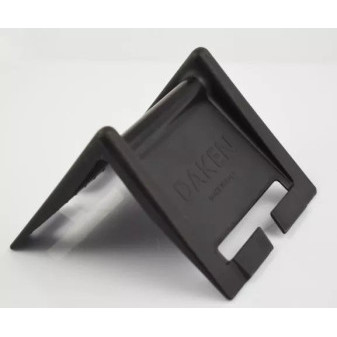 Roh ochranný plastový černý 130x118mm s uchem, max. 75mm pás