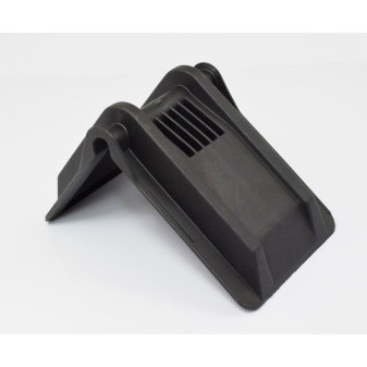 Roh ochranný plastový černý 180x135mm, pro pásy do šířky 50mm