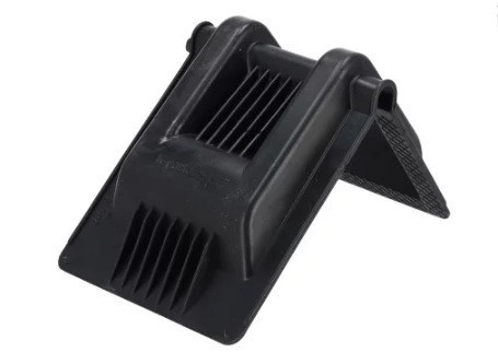 Roh ochranný plastový černý 190x150mm