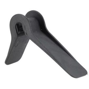 Roh ochranný plastový černý 95x55mm , max. 25mm pás