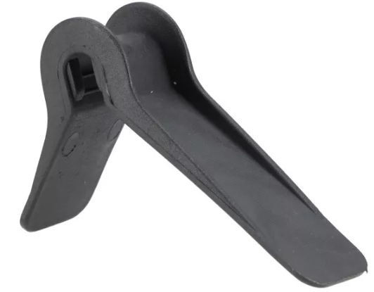 Roh ochranný plastový černý 95x55mm , max. 25mm pás