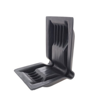 Roh ochranný plastový černý XYZ,