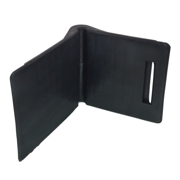 Roh ochranný plastový černý, 165x210mm, max. 75mm pás