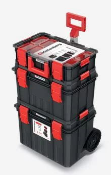 Box na nářadí s organizérem 530*355*825, na kolečkách