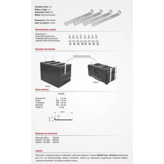 Držák skříně nářadí