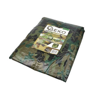Plachta Tarpaulin khaki maskáčová 100g/m2, 5,49x8m